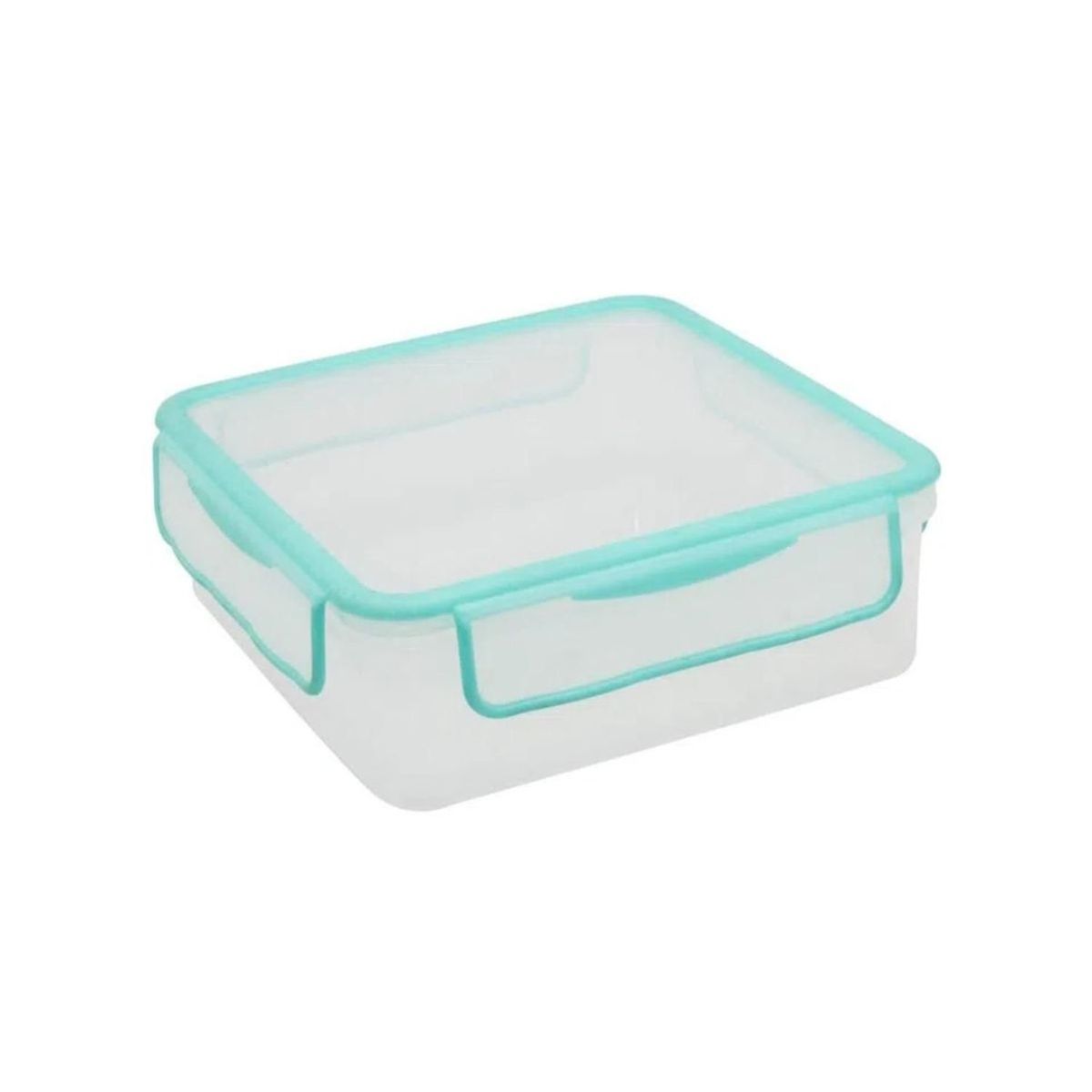 KEEP - Hermético Plástico Cuadrado 600ml Keep Turquesa KEEP