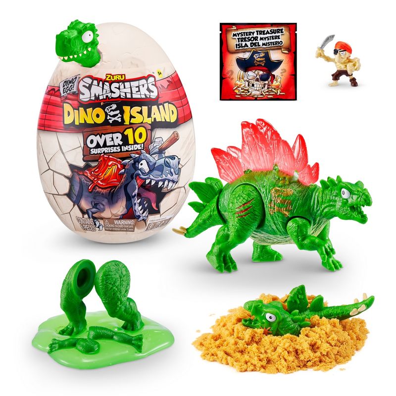 SMASHERS - Mini Huevosmashers Dino Island Zuru - Verde