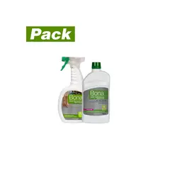 BONA - Limpiador + Abrillantador Pisos Duros 946 ml C/u
