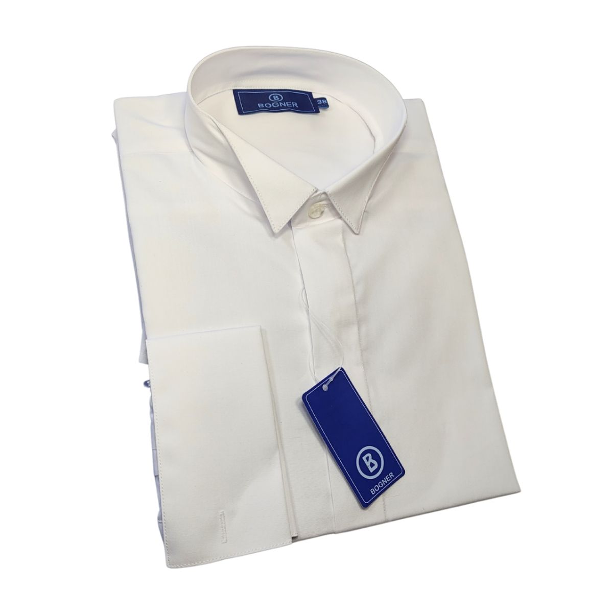 GENERICO - Camisa Cuello Paloma Doble Puño Hombre