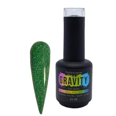 GRAVITY - Reflective Verde Esmalte Permanente Profesional 15ml 055.