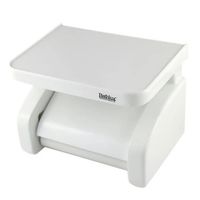 Dispensador Papel Higiénico Soporte Celular Ventosa Bathlux