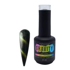 GRAVITY - Galaxy Green 8D Esmalte Permanente Profesional 15ml 080.
