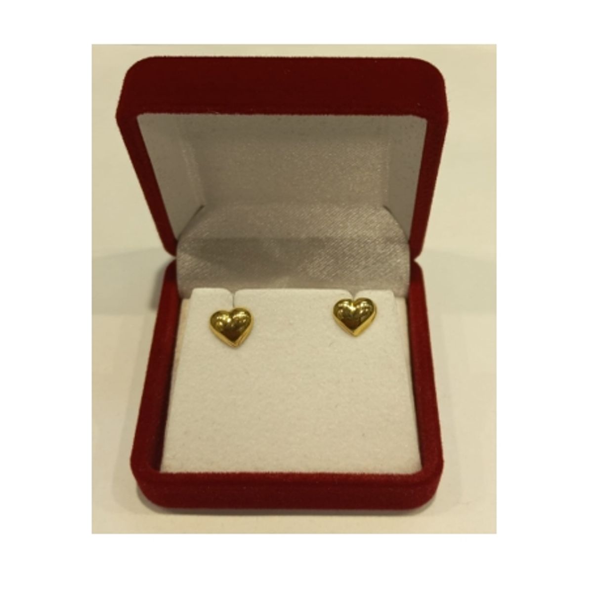 GENERICO - Aros oro 18 ktes corazon