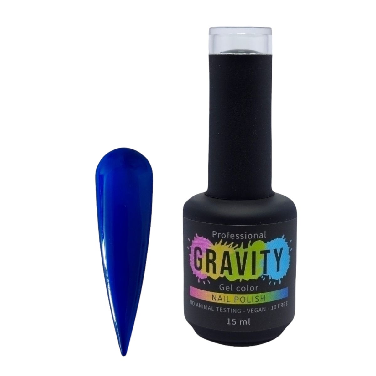 GRAVITY - Azul Eléctrico Esmalte Permanente Profesional 15ml 077.