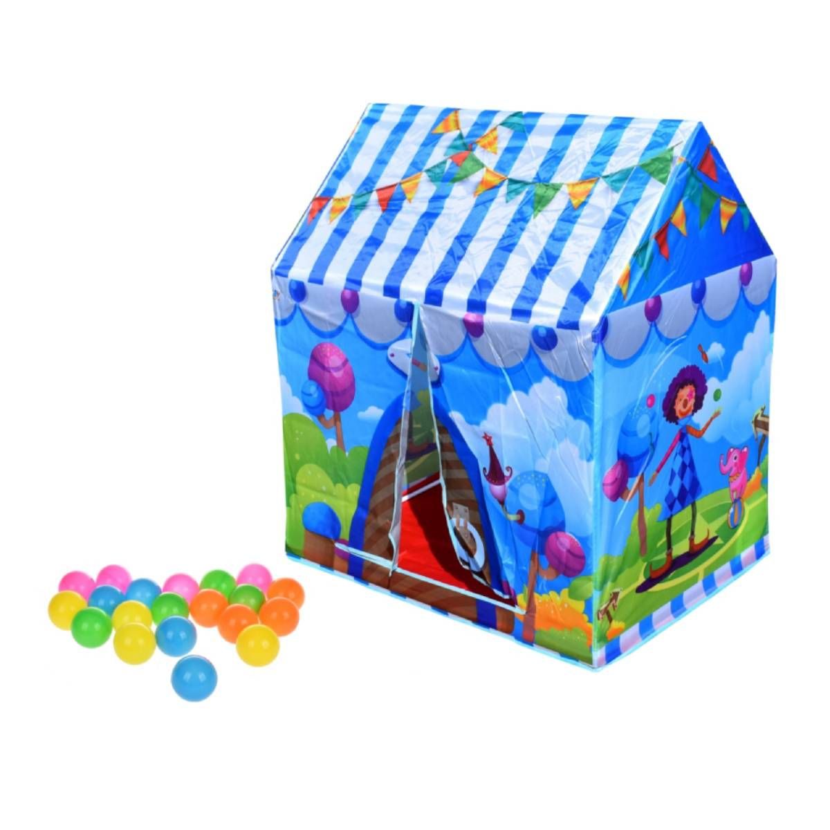 ANSALDO - Carpa Circo De 93X70X103 Cms Con Pelotas