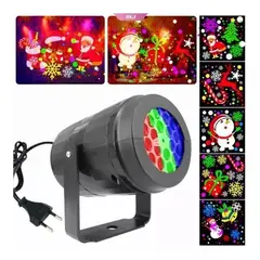GENERICO - Luces Proyector Navidad Giratorio Exterior Robotizado