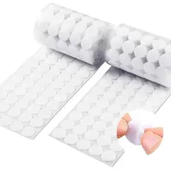 GENERICO - 100 Set Velcros Adhesivos Circulares 15mm