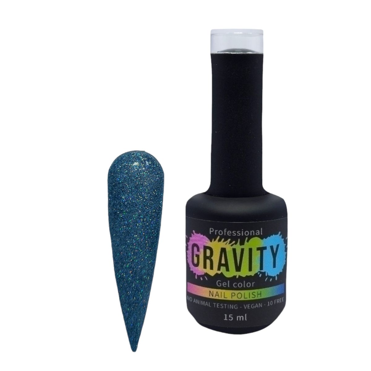 GRAVITY - Reflective Azul Esmalte Permanente Profesional 15ml 054.