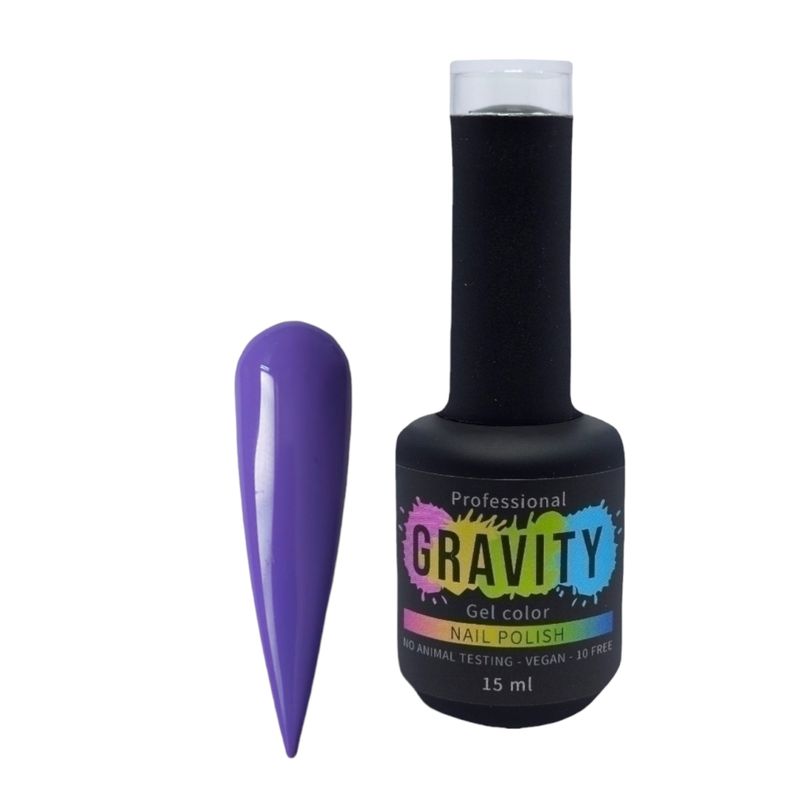 GRAVITY - Morado Esmalte Permanente Profesional 15ml 069.