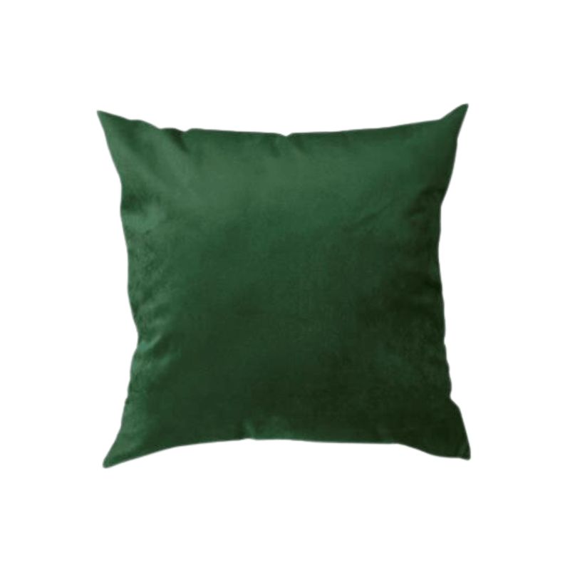 GENERICO - Cojín Tercio Pelo Verde con Relleno 45x45