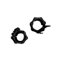 BODYTRAINER - Set 2 de Collarines Para Barras Olímpicas Negros