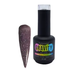 GRAVITY - Reflective Morado Esmalte Permanente Profesional 15ml 058.