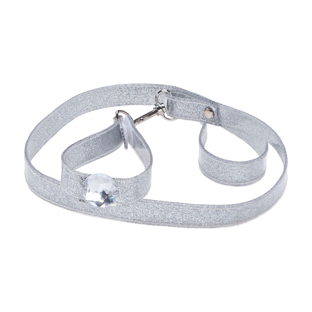 BUILD A BEAR - Collar Con Correa Plateado Build-A-Bear