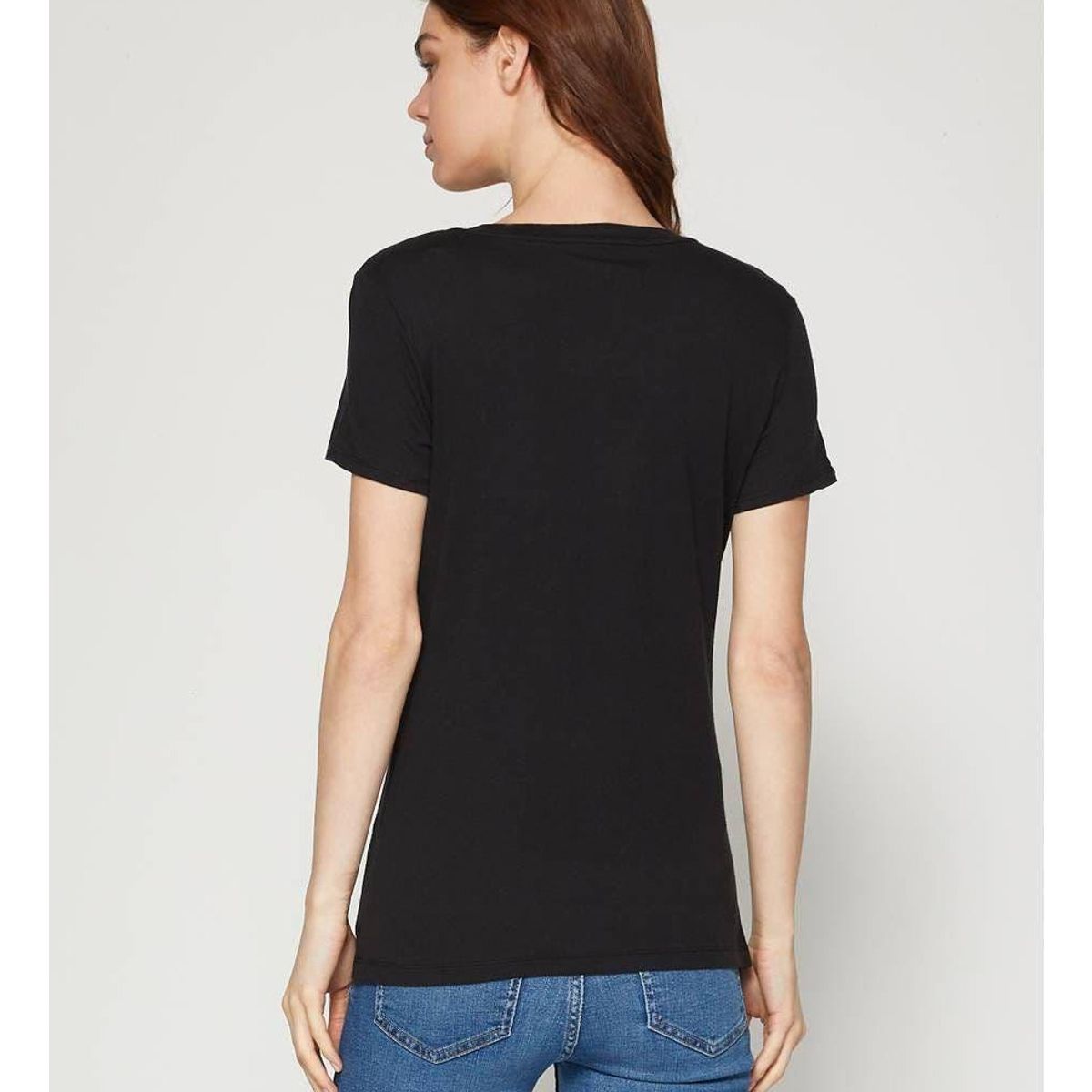 GAP - Polera Logo Clasica Negro GAP