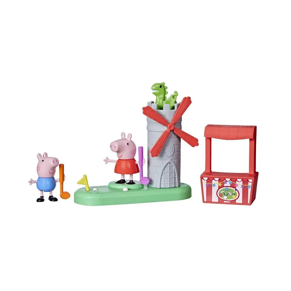 PEPPA PIG - Playset Peppa Pig minigolf con figuras y accesorios