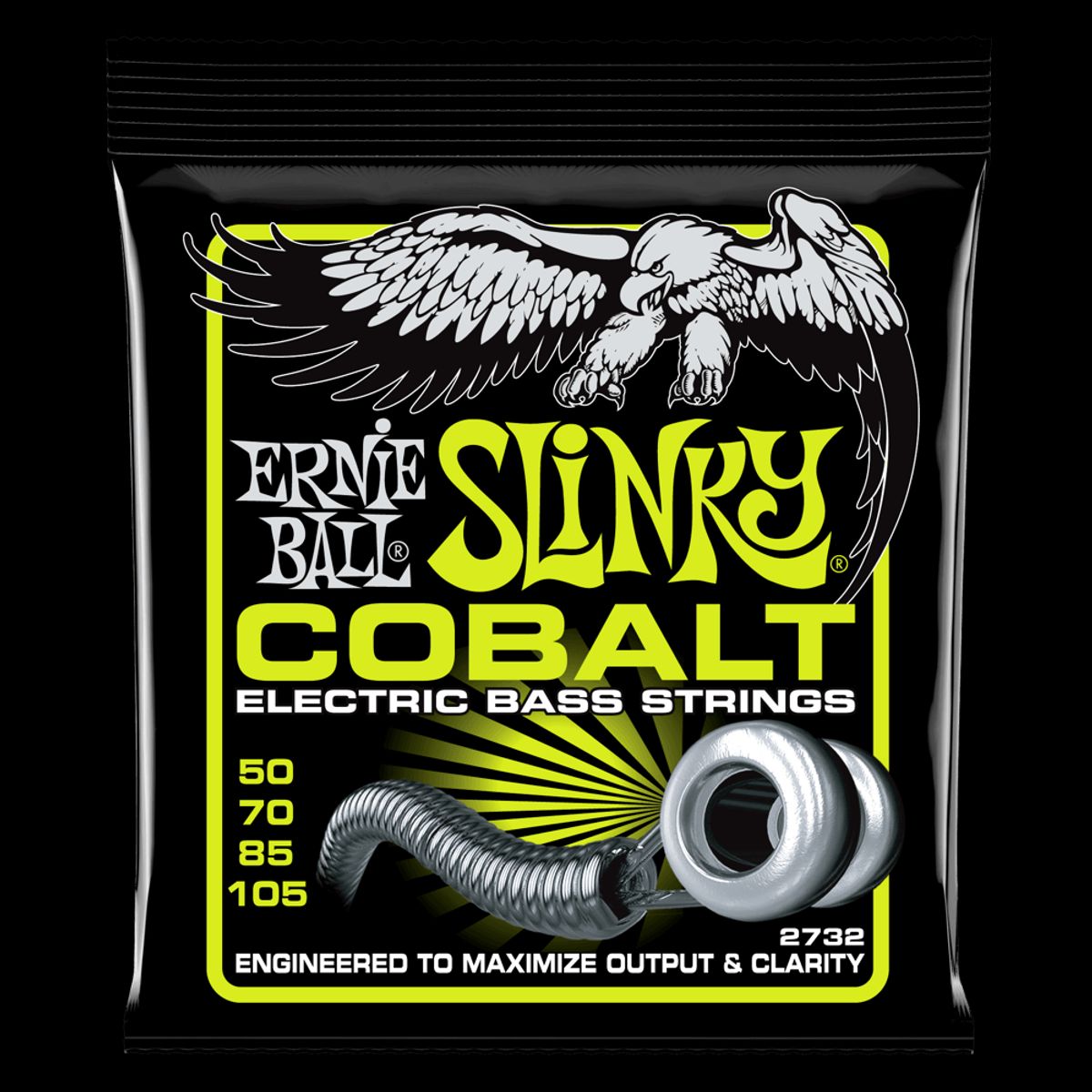 ERNIE BALL - Cuerdas Bajo Eléctrico Slinky Cobalt 50-105 Ernie Ball 2732