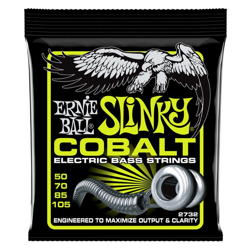 ERNIE BALL - Cuerdas Bajo Eléctrico Slinky Cobalt 50-105 Ernie Ball 2732