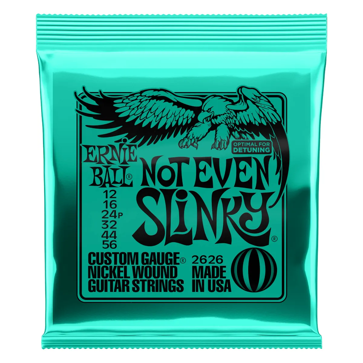 ERNIE BALL - Cuerdas Guitarra Eléctrica Not Even Slinky Ernie Ball 12-56 2626