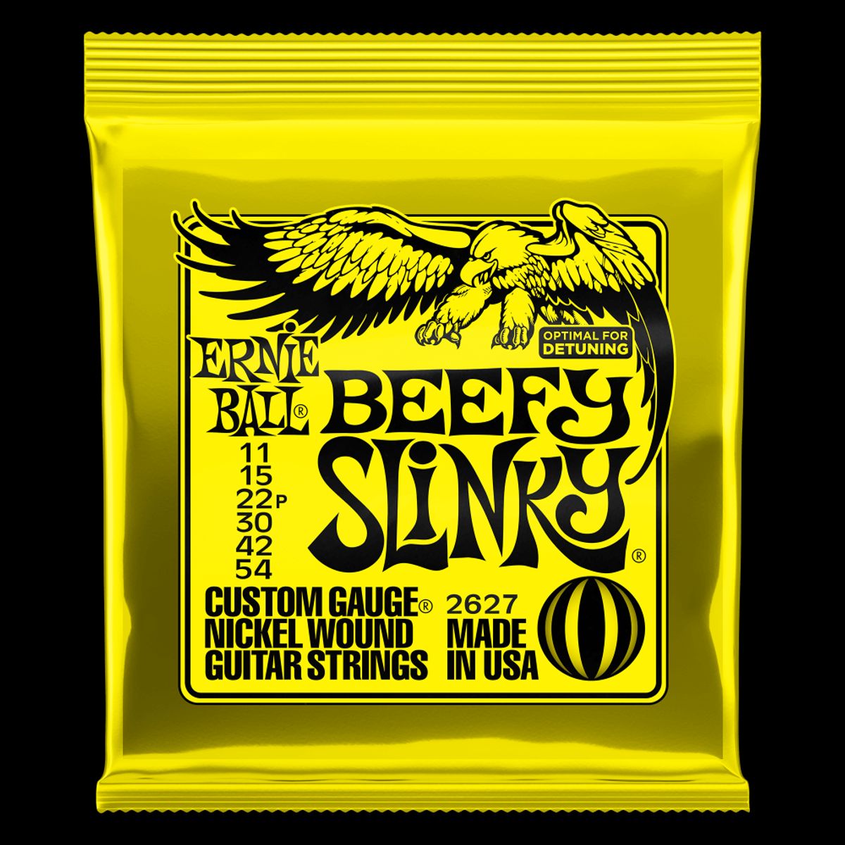 ERNIE BALL - Cuerdas Guitarra Eléctrica Beefy Slinky Ernie Ball 11-54 2627