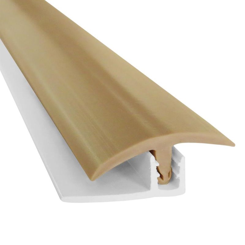 DVP - Cubrejunta Doble Superior Beige 40x8 mm 1 mt 10 un DVP DVP