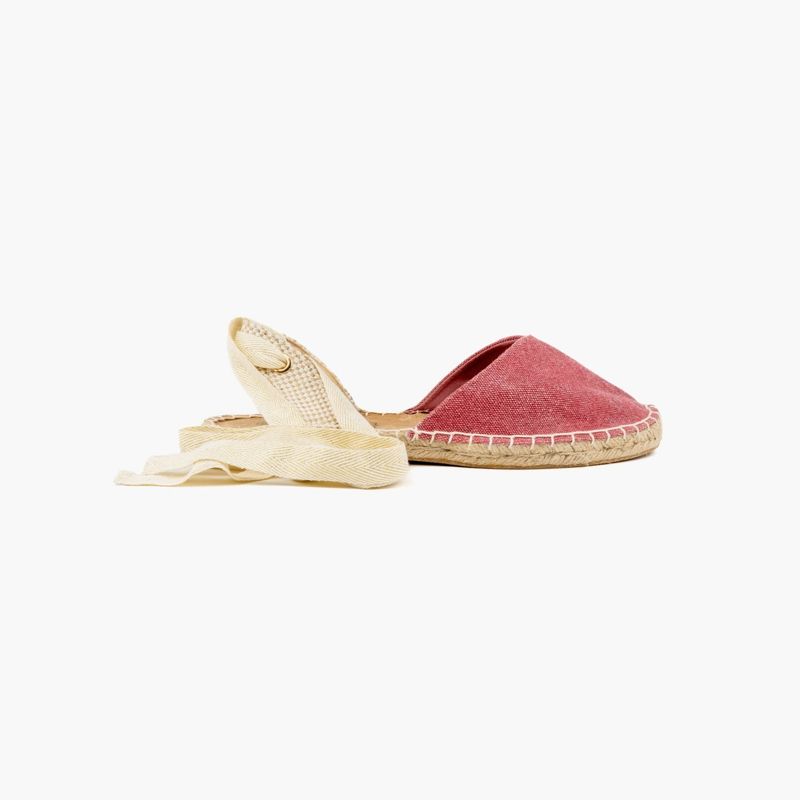 LOUNGE - Sandalias Mujer Alpargatas Cinta Fucsia LOUNGE