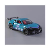 Porsche 911 S Turbo Miniatura Metal Autos Con Luces Y Sonido