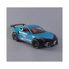 GENERICO - Porsche 911 S Turbo Miniatura Metal Autos Con Luces Y Sonido