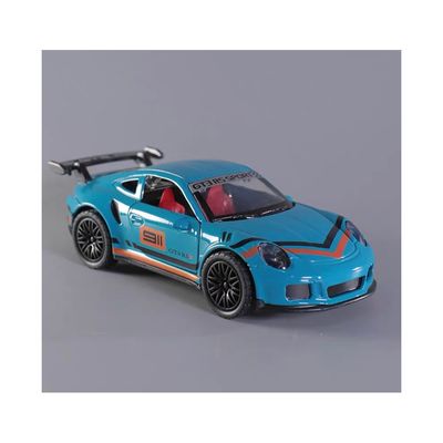 Imagen 2 del producto Porsche 911 S Turbo Miniatura Metal Autos Con Luces Y Sonido