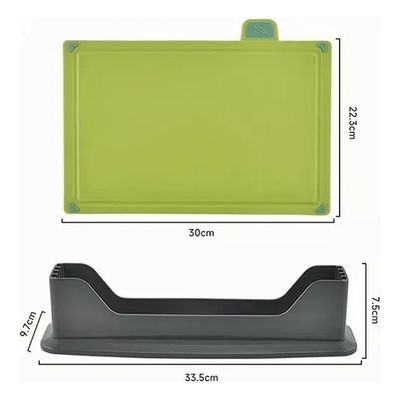 Imagen 2 del producto Tablas Para Picar Con Base Y Colores Indicadores 4 Piezas