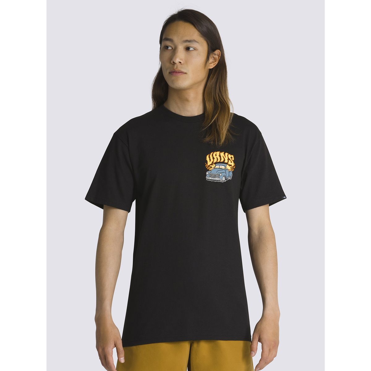 VANS - Polera Manga Corta Running On Empty Negro Unisex VANS