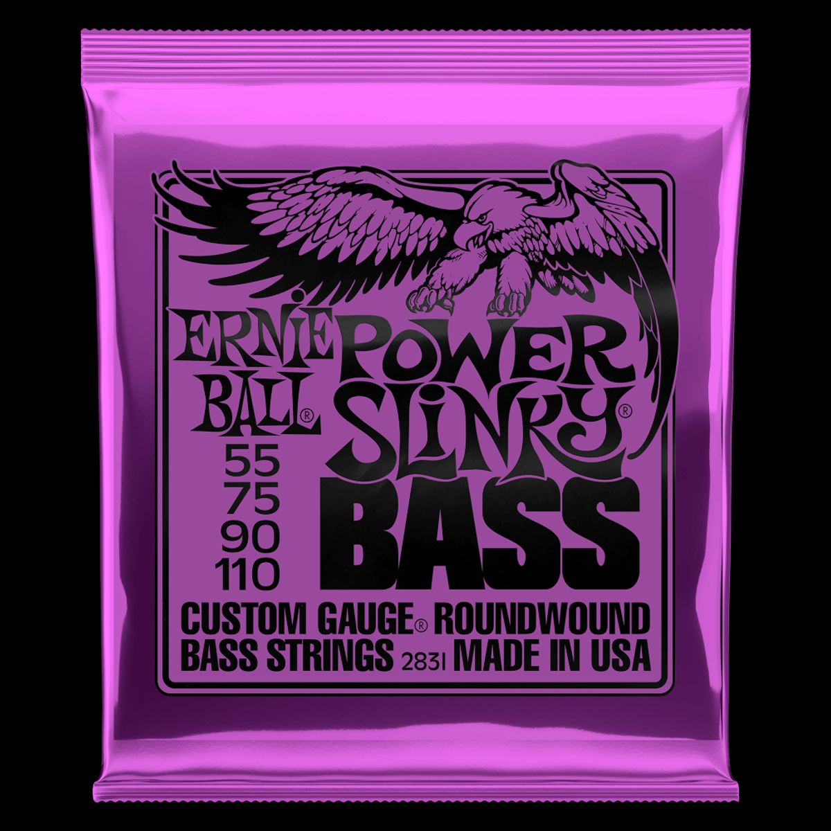 ERNIE BALL - Cuerdas Bajo Eléctrico Power Slinky 55-110 Ernie Ball 2831