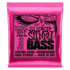 ERNIE BALL - Cuerdas Bajo Eléctrico Super Slinky 45-100 2834