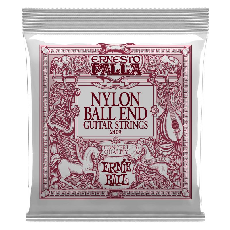 ERNIE BALL - Cuerdas Black / Gold Guitarra Clásica Ernesto Palla Ernie Ball 2409