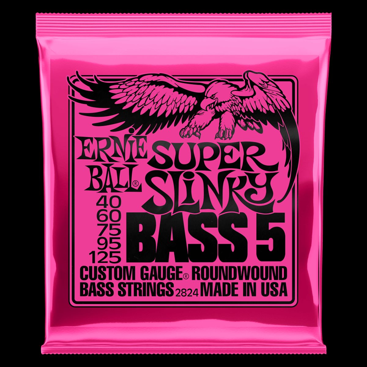 ERNIE BALL - Cuerdas Bajo Eléctrico de 5 Super Slinky 40-125 Ernie Ball 2824
