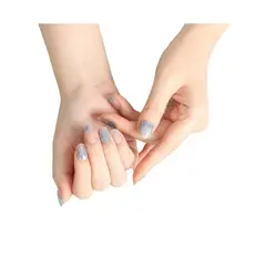 GENERICO - Uñas Sticker Efecto Gel Tiolla Marine.