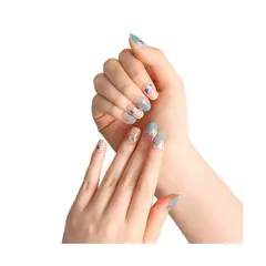 GENERICO - Uñas Sticker Efecto Gel Tiolla Vacation Flower.