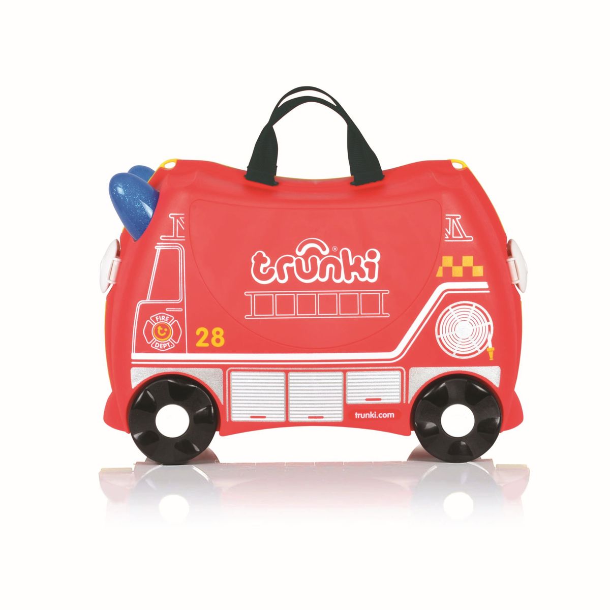TRUNKI - Trunki Maleta con Ruedas   Carro Bomberos