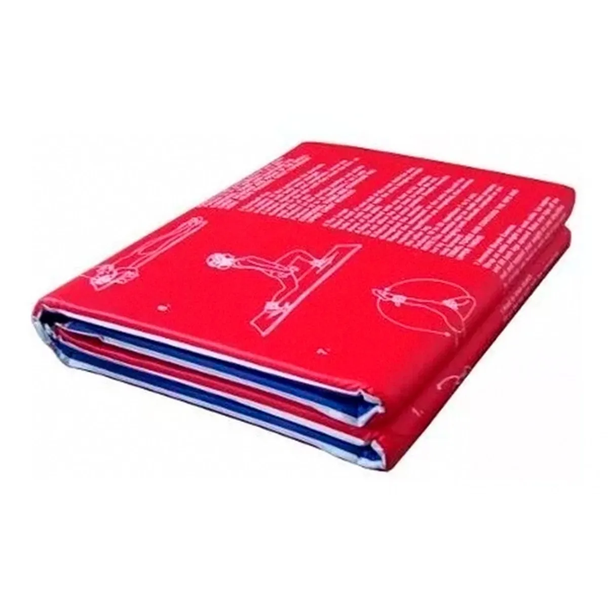 GENERICO - Colchoneta lavable plegable PVC diseño 60 x 180 x 3