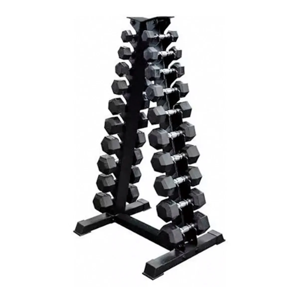 SDFIT - Rack Mancuernas Hexagonales 200 KG A-Shape
