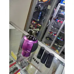 GENERICO - Pomo perilla palanca cambios universal 5 velocidades morado