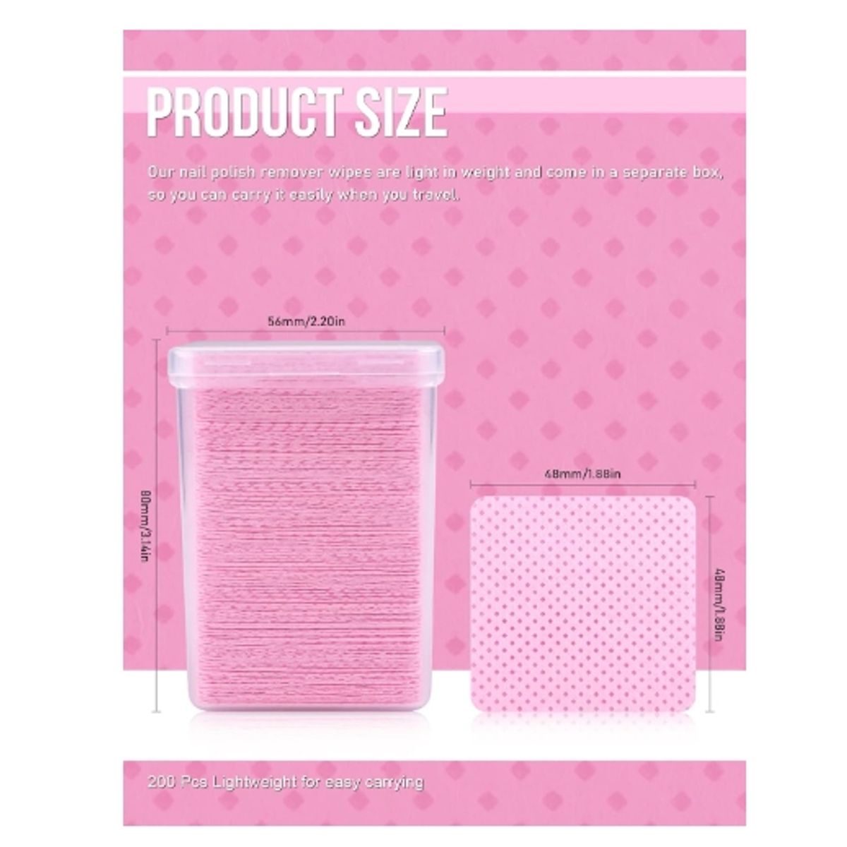 GENERICO - Papel Sin Pelusa Para Extensiones De Pestañas O Uñas 200pcs