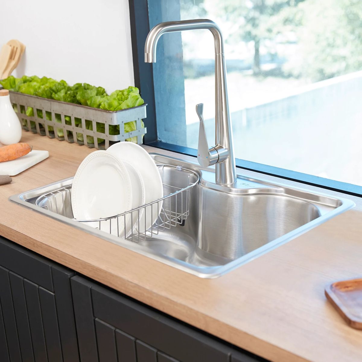 FDV - Lavaplatos FDV Small Acqua sobre cubierta