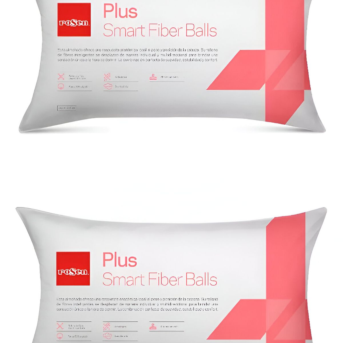 ROSEN - Pack 2 Almohadas Rosen Plus King 50 X 90 Cm