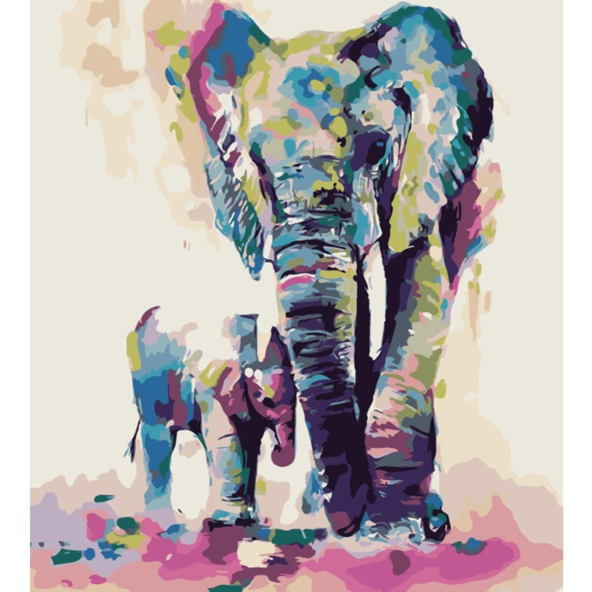 GENERICO - Pintura Por Números - Marco Incluido - Paint By Numbers 44