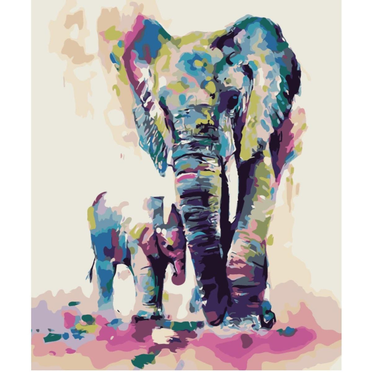 GENERICO - Pintura Por Números - Marco Incluido - Paint By Numbers 44