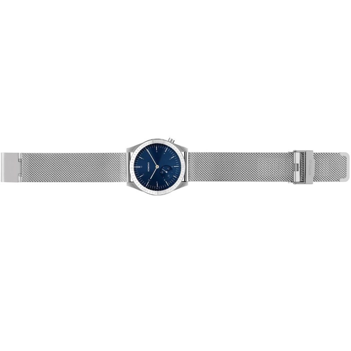 KOMONO - Reloj Análogo Unisex Ray Legacy Mesh Silver Blue