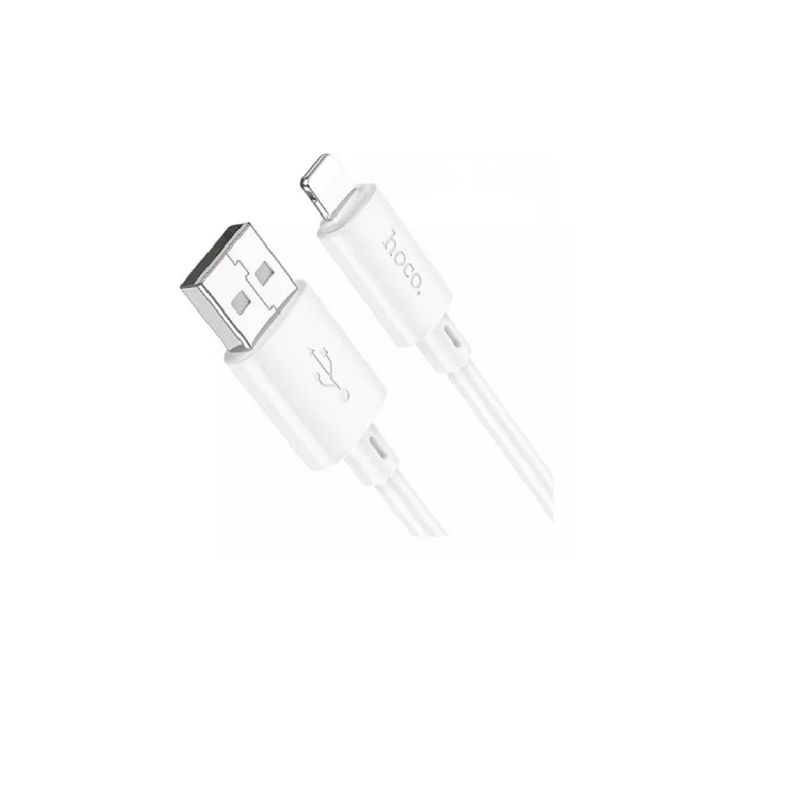 HOCO - CABLE  LIGHTNING 1MT BLANCO X88