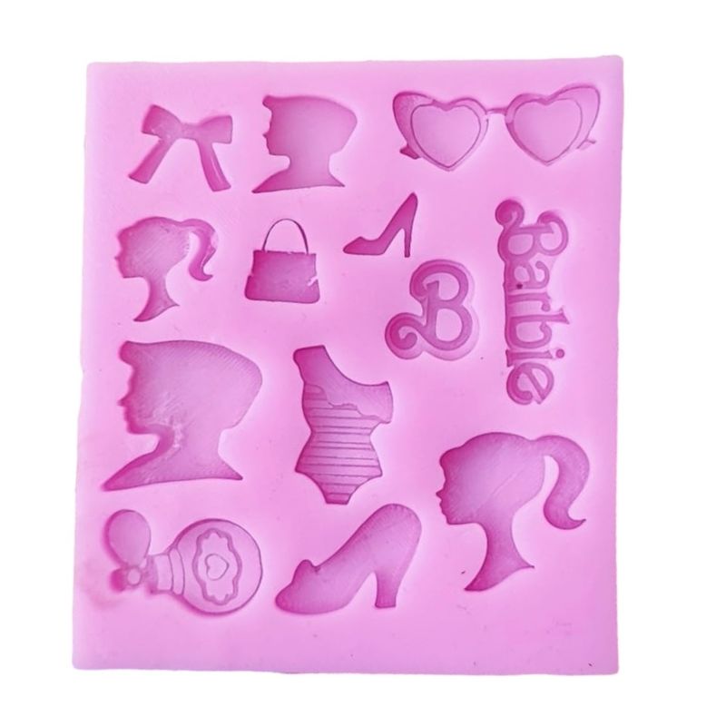 GENERICO - MOLDE DE SILICONA BARBIE