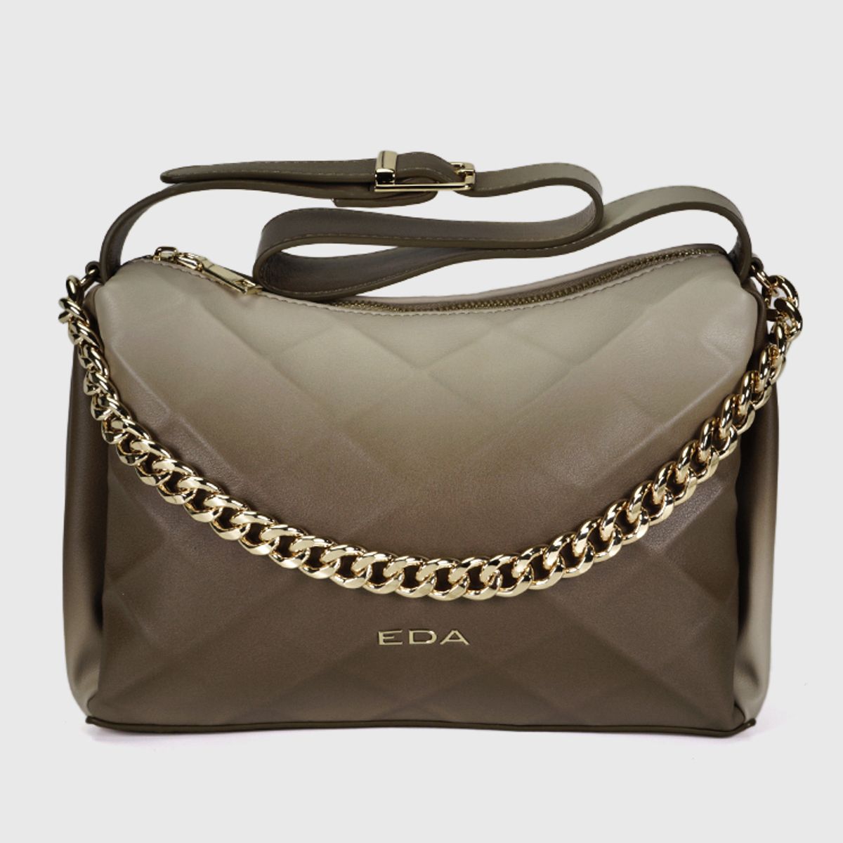 EDA MANZINI - Cartera Mayda Taupe EDA MANZINI